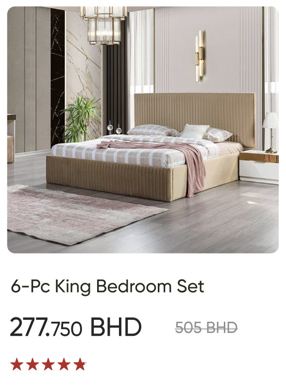 SSWB-SD-6-Pc King Bedroom Set